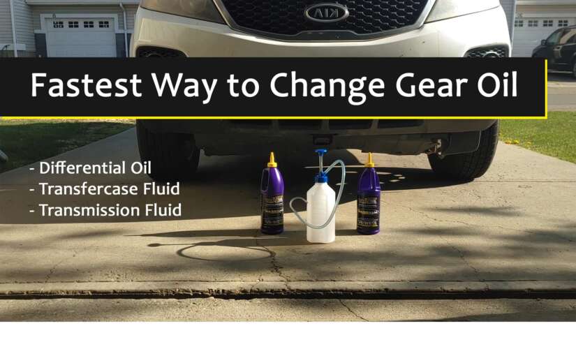 best fastest way to change differential gear oil change transfer case transmission fluid replacement pump bottle automotive for beginners easy interval blog